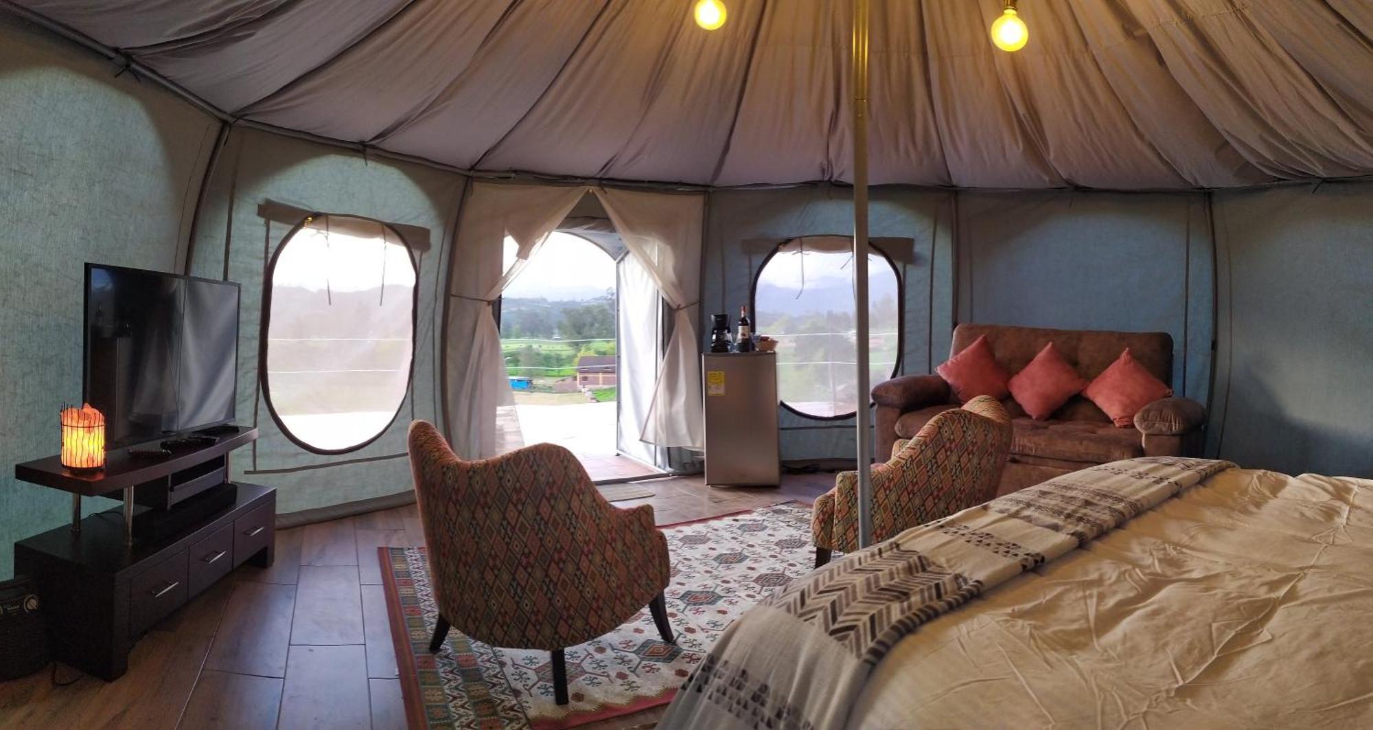 Cabanas & Glamping De Ruana Por Boyaca Paipa Zewnętrze zdjęcie